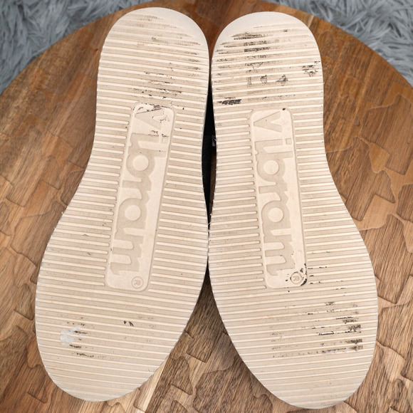 P448 Women’s Bubble Slip on Shoes in Black & Cowhide Print - Size EU 37/US7 - Picture 7 of 7